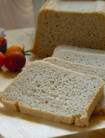prosty chleb bezglutenowy z siemieniem lnianym