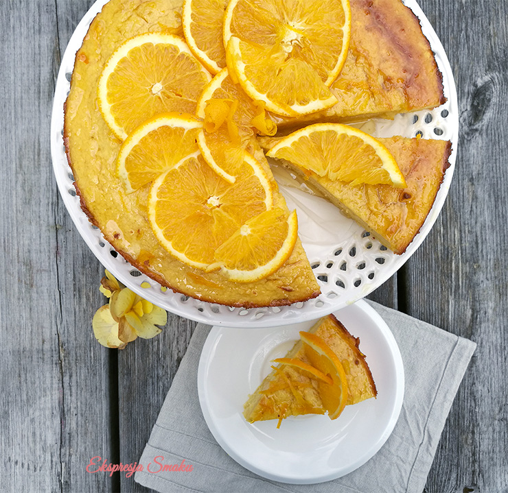 Ciasto pomarańczowe bezglutenowe