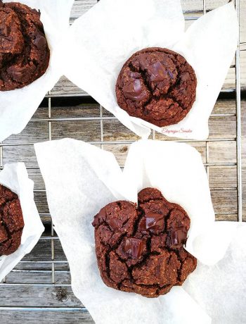 Podwójnie czekoladowe muffinki bezglutenowe